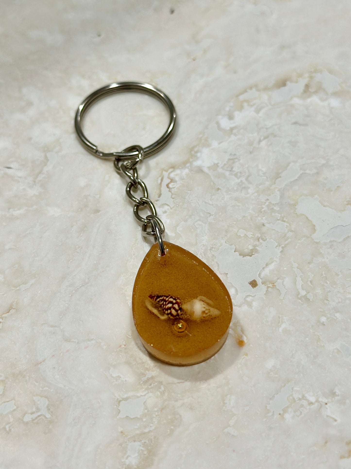 On da Shore Sandy Keychain