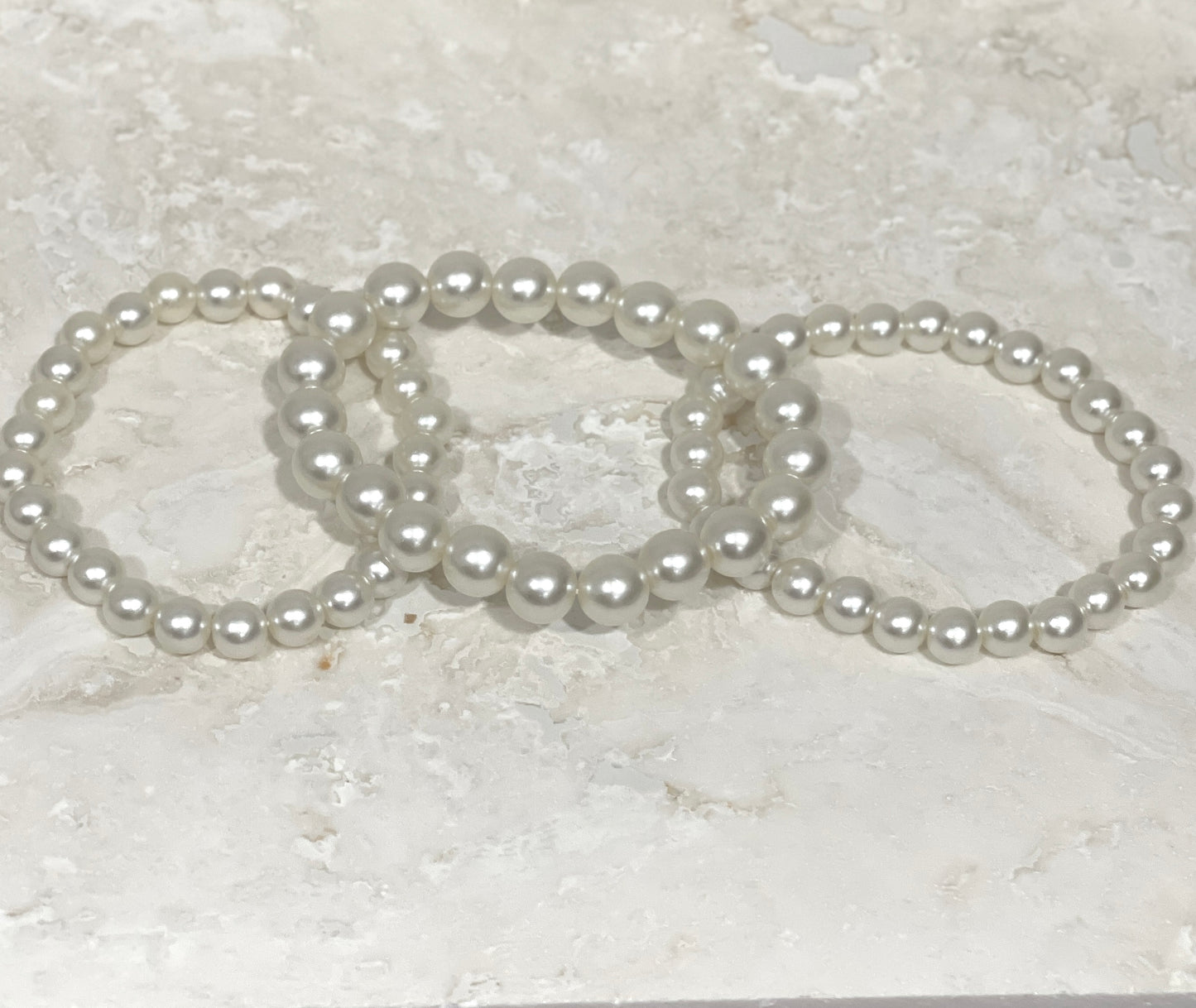 Natural Freshwater Pearl Stacked Bracelet Set