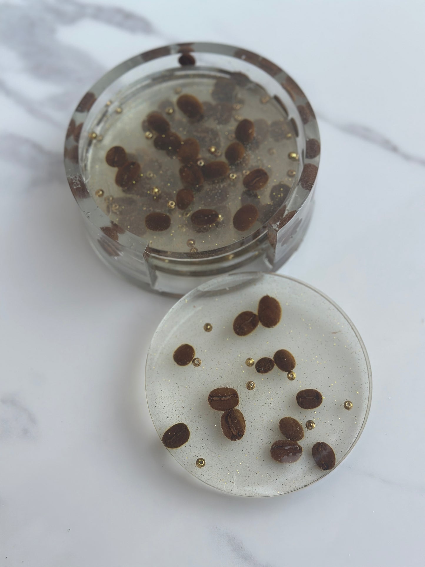 Coffee Bean Coaster Set