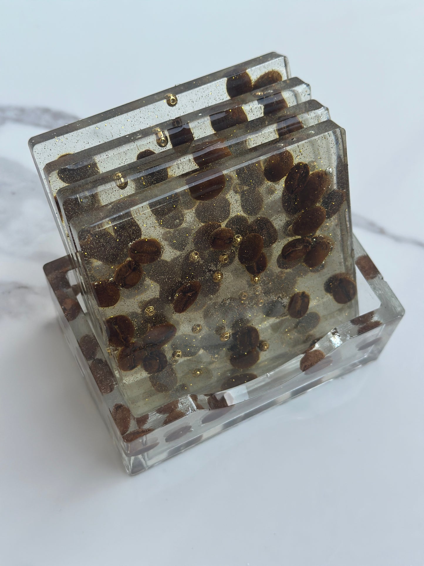 Coffee Bean Coaster Set