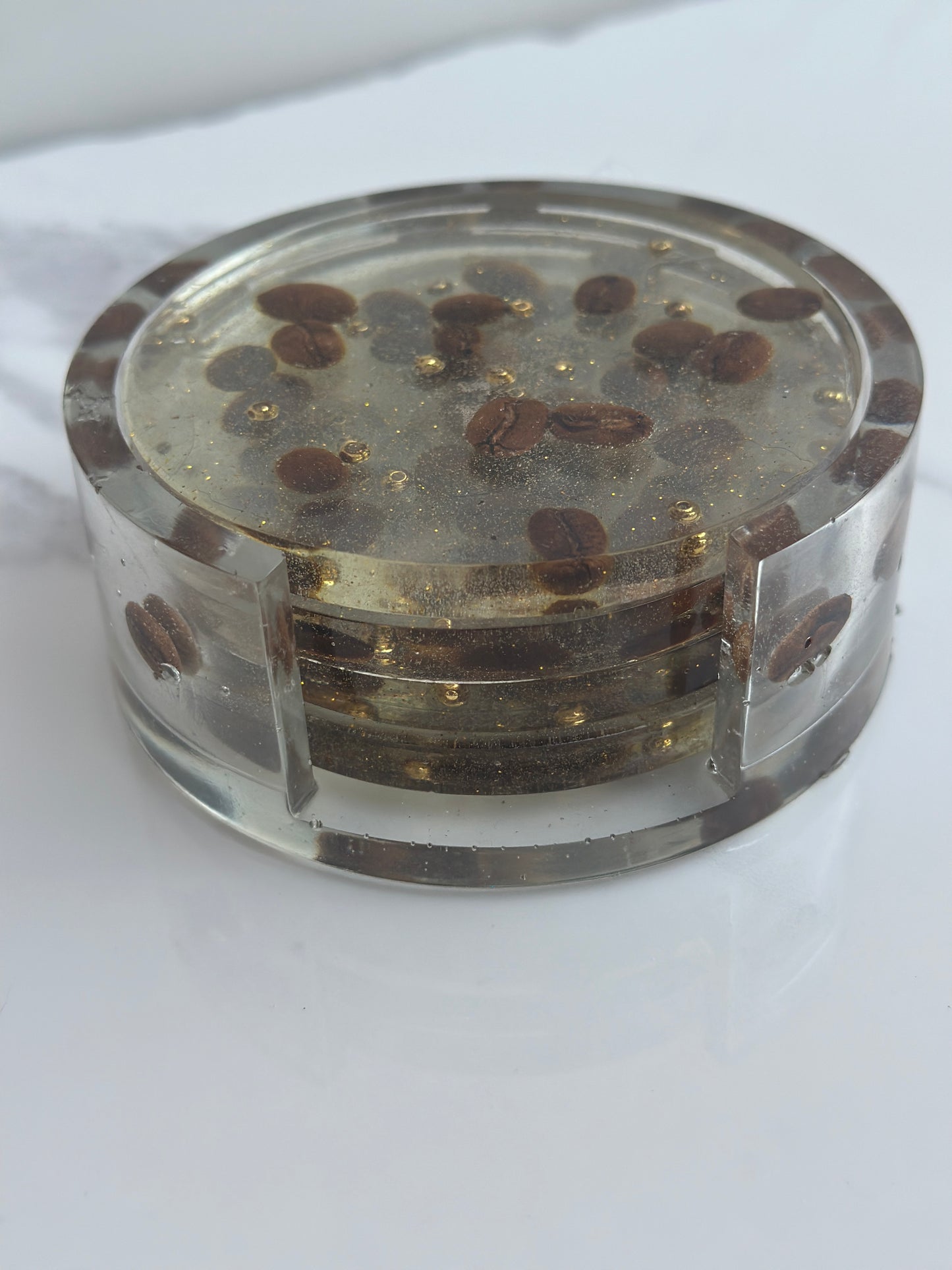 Coffee Bean Coaster Set