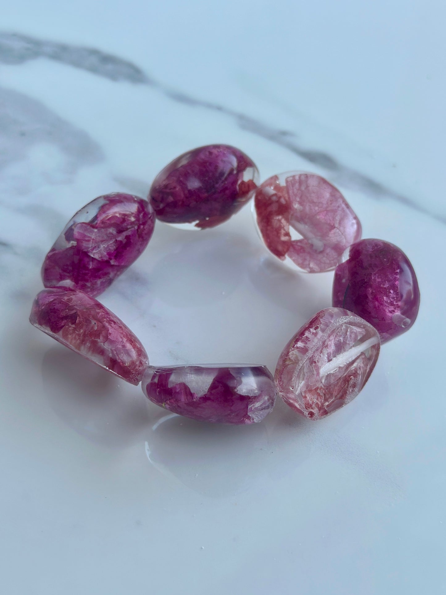 Bougainville Chunky Stone Bracelet
