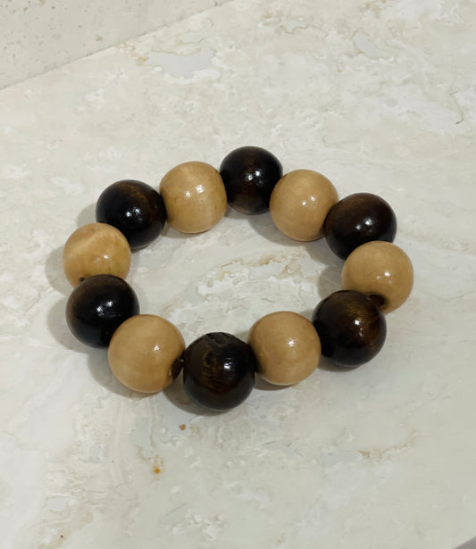 Natural Wooden Brown Bracelets