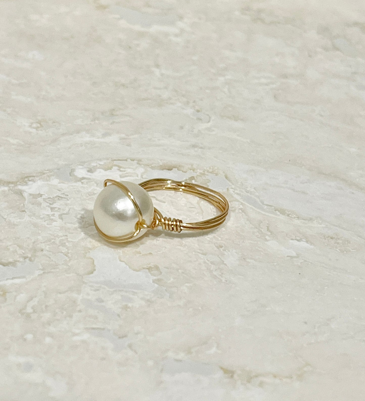 Natural Freshwater Pearl Ring