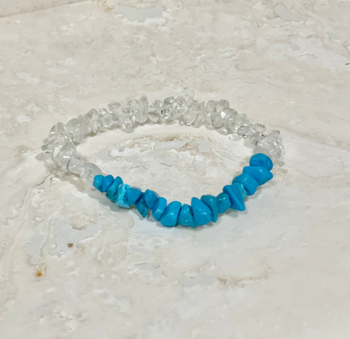 Natural Chip Turquoise Stone Bracelet